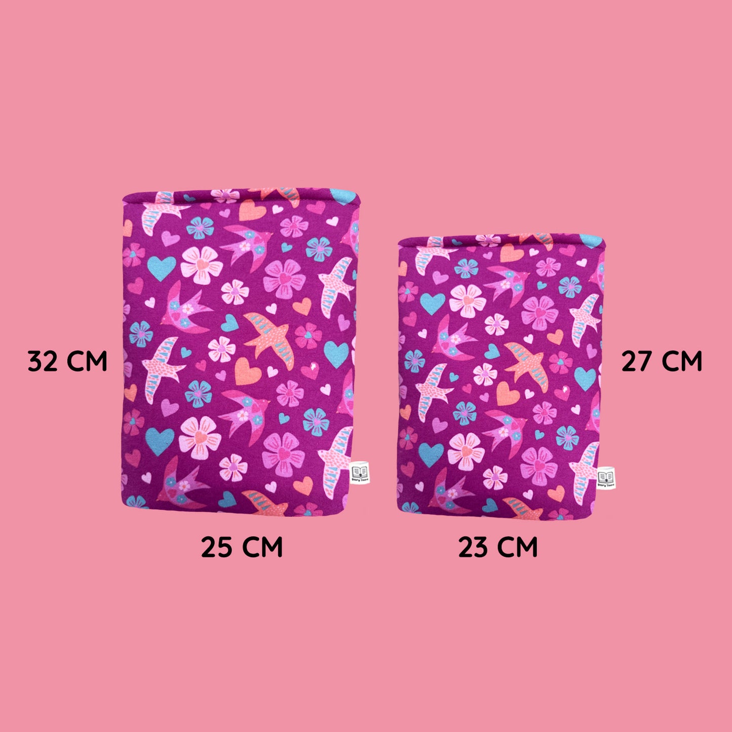 Book Sleeve Birdie Love