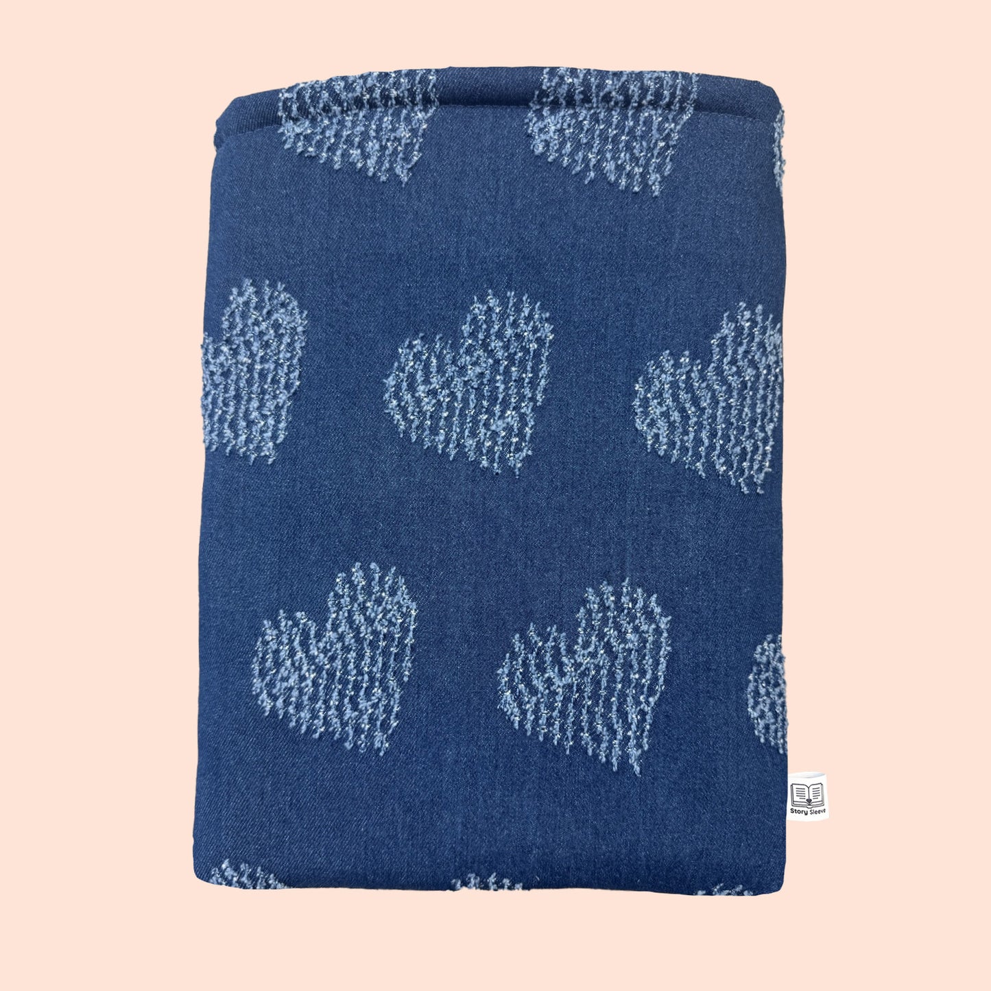 Book Sleeve Love in Blue