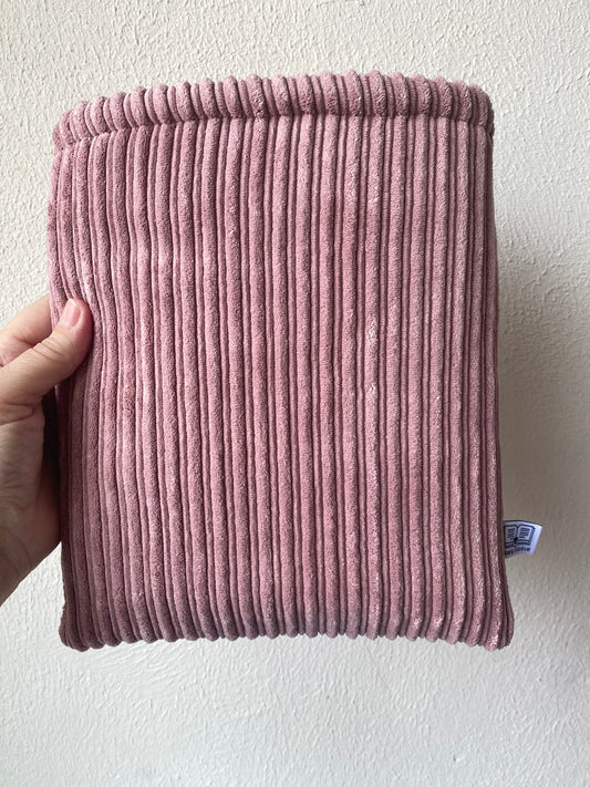 Book Sleeve Double Rib Oud Roze