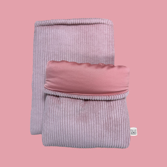 Book Sleeve Small Rib Blush