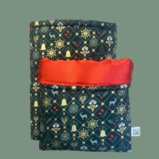 Book Sleeve Christmas All Over